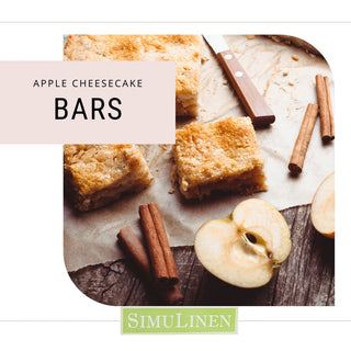 Apple Cheesecake Bars