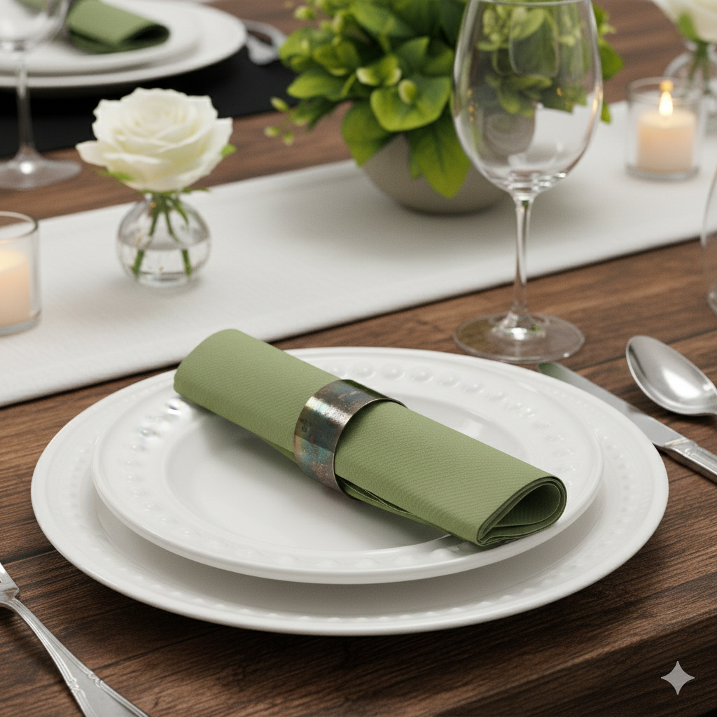 5 Reasons SimuLinen Cloth-Like Napkins Are Perfect for Your Rehearsal Dinner
