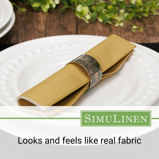 Looks and feels like real fabric.