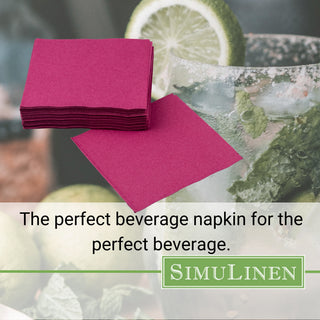 The perfect beverage napkin for the perfect beverage.