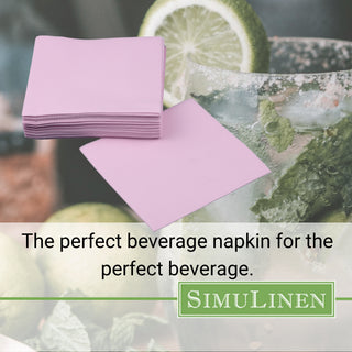 The perfect beverage napkin for the perfect beverage.