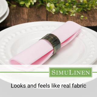 Looks and feels like real fabric.