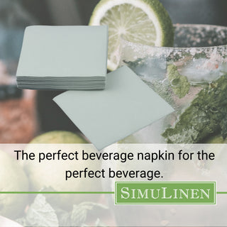 The perfect beverage napkin for the perfect beverage.