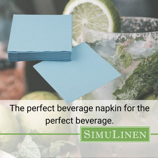 The perfect beverage napkin for the perfect beverage.