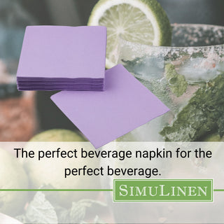 The perfect beverage napkin for the perfect beverage.