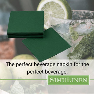 The perfect beverage napkin for the perfect beverage.