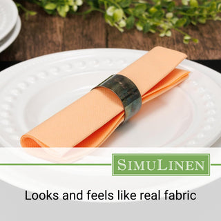 Looks and feels like real fabric.