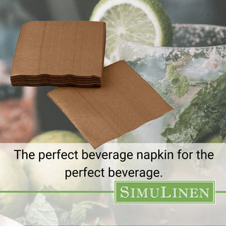 The perfect beverage napkin for the perfect beverage.
