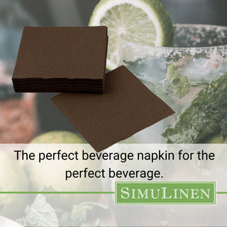 The perfect beverage napkin for the perfect beverage.