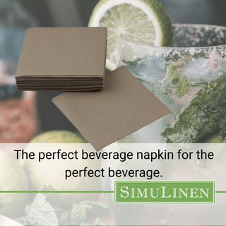The perfect beverage napkin for the perfect beverage.