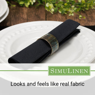 Looks and feels like real fabric.