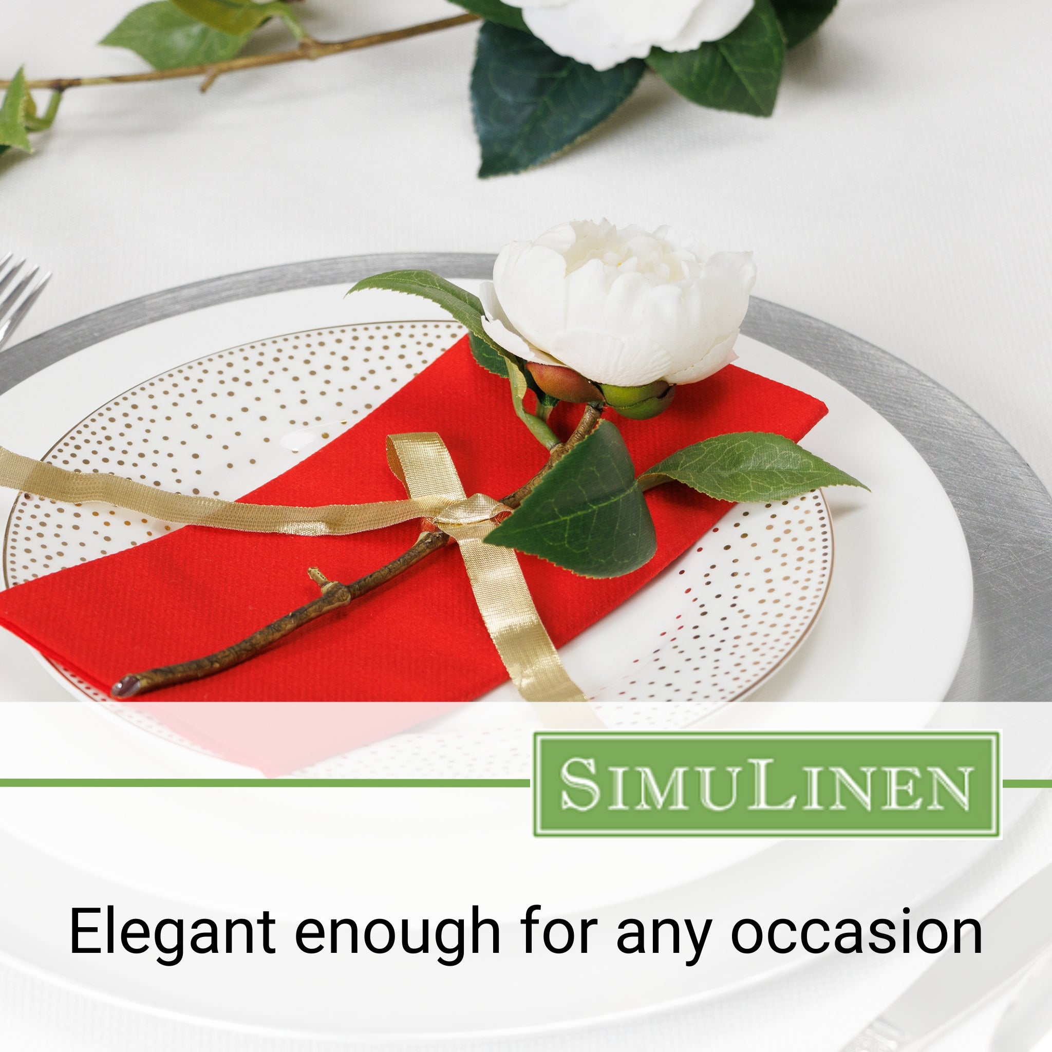Elegant enough for any occasion.