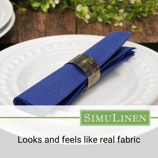 Looks and feels like real fabric.