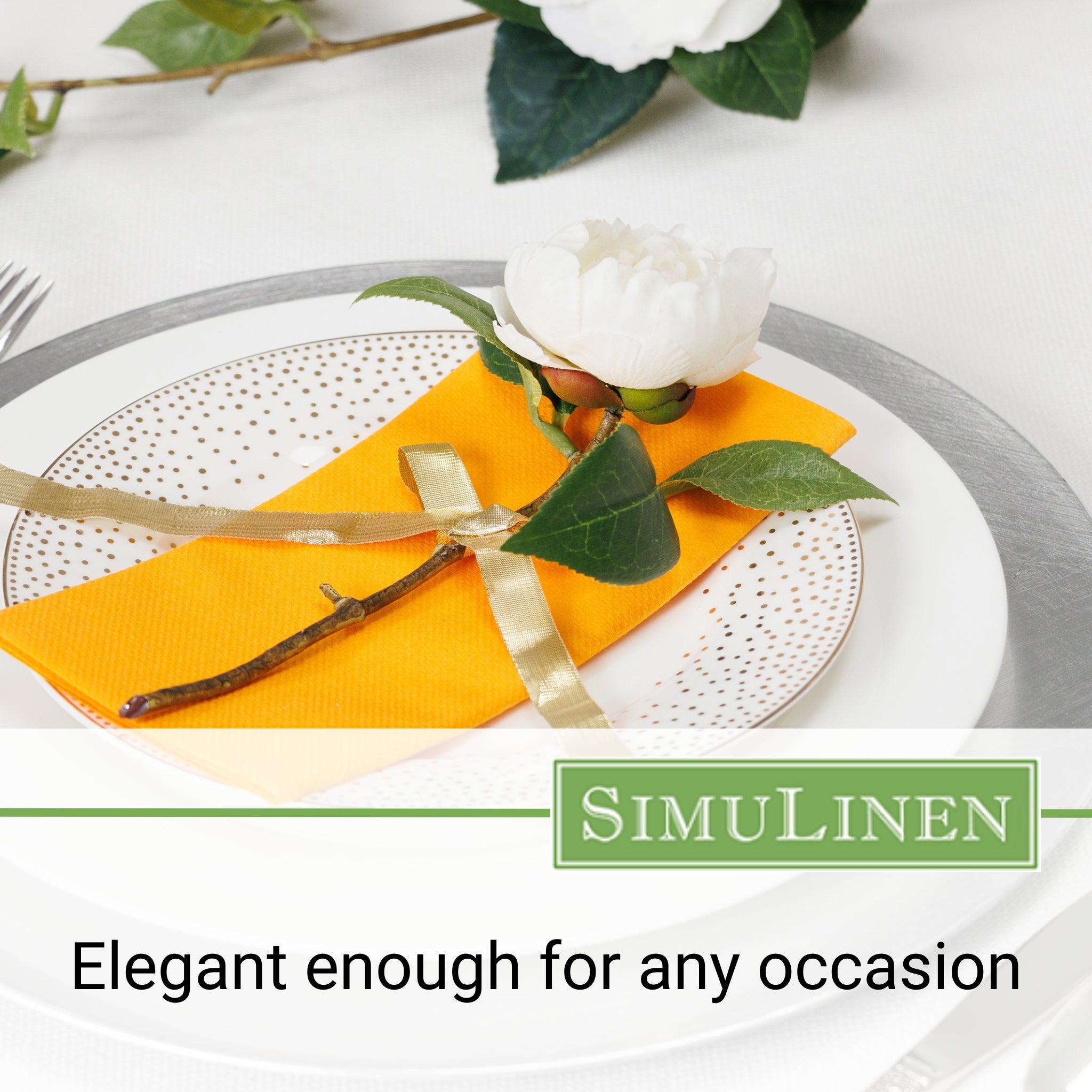 Elegant enough for any occasion.