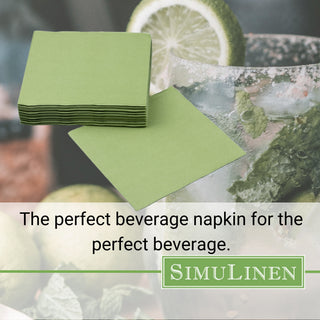 The perfect beverage napkin for the perfect beverage.