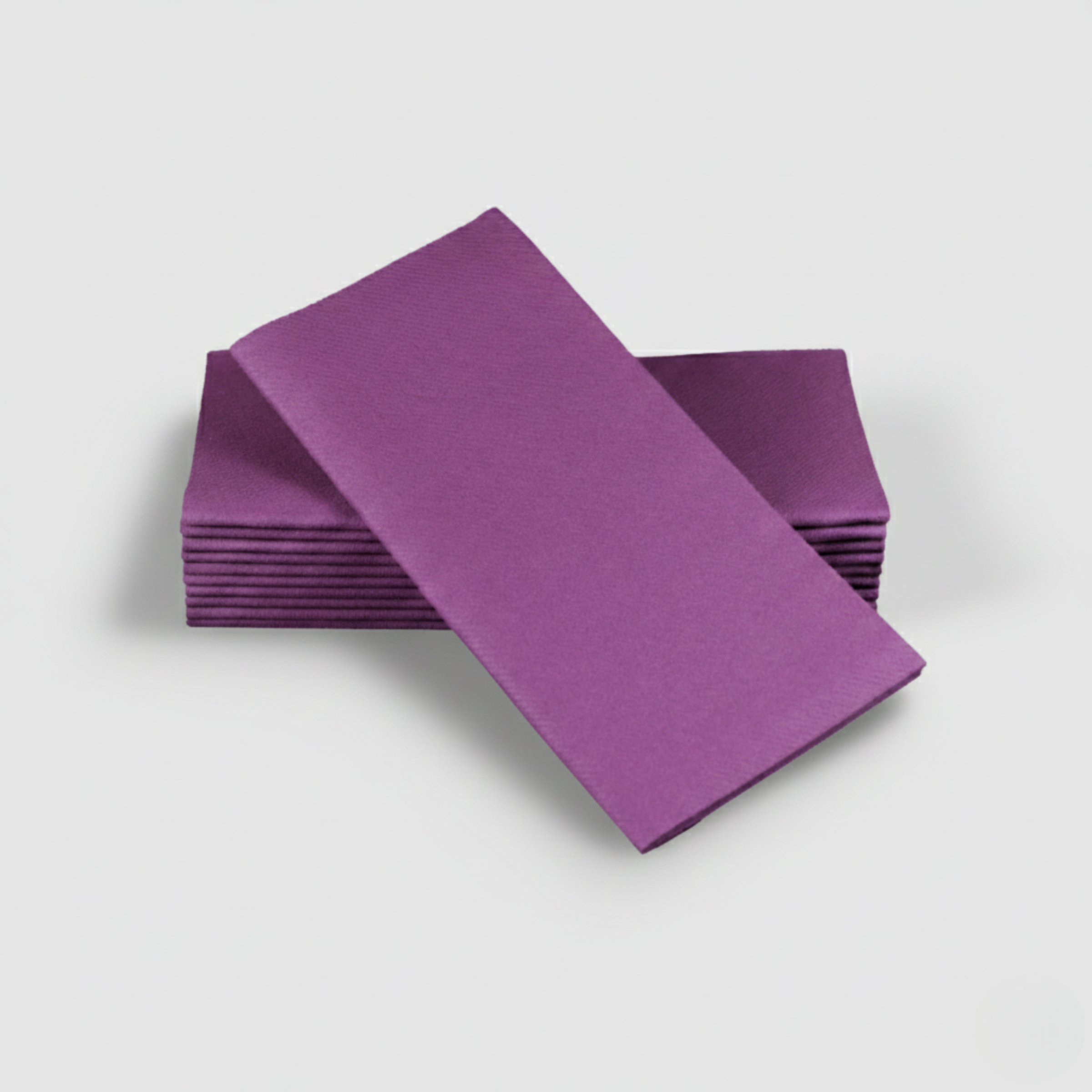 Purple amethyst SimuLinen dinner napkin