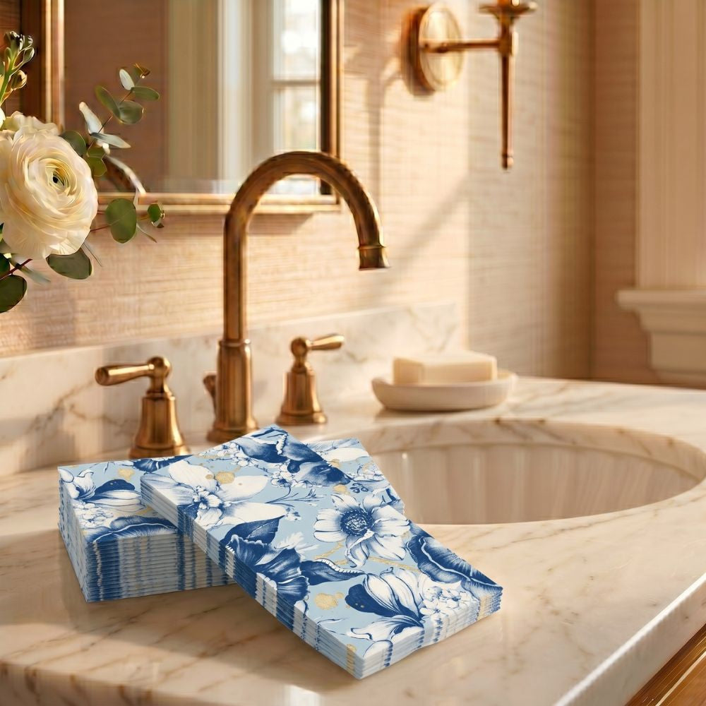 Blue Garden + Blue Floral