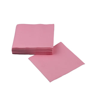 SimuLinen dark pink beverage napkins.