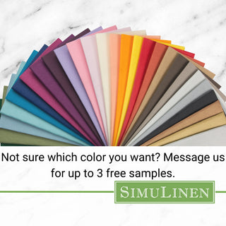 16"x16" SimuLinen Signature Color Collection - Light Pink