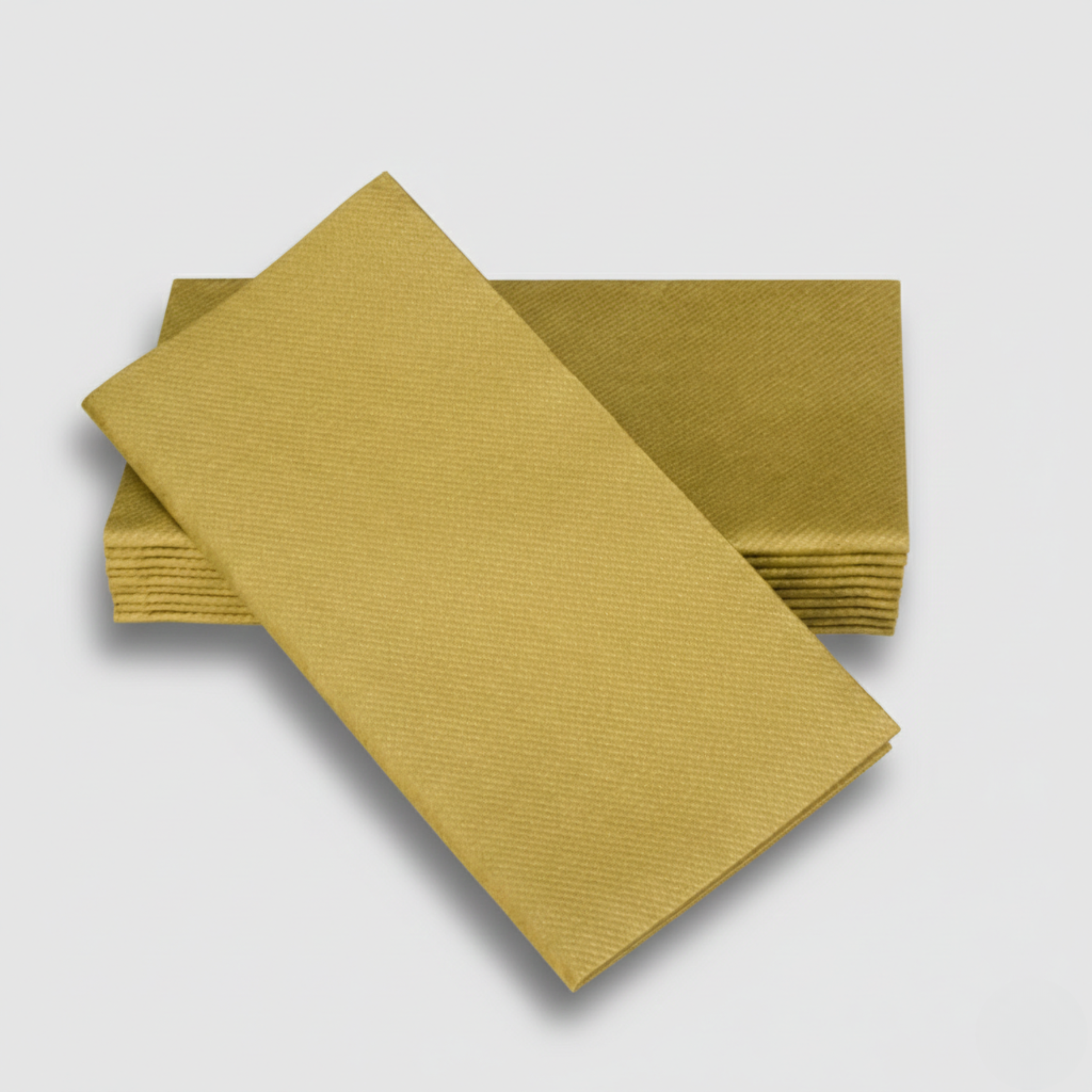 Gold SimuLinen dinner napkins