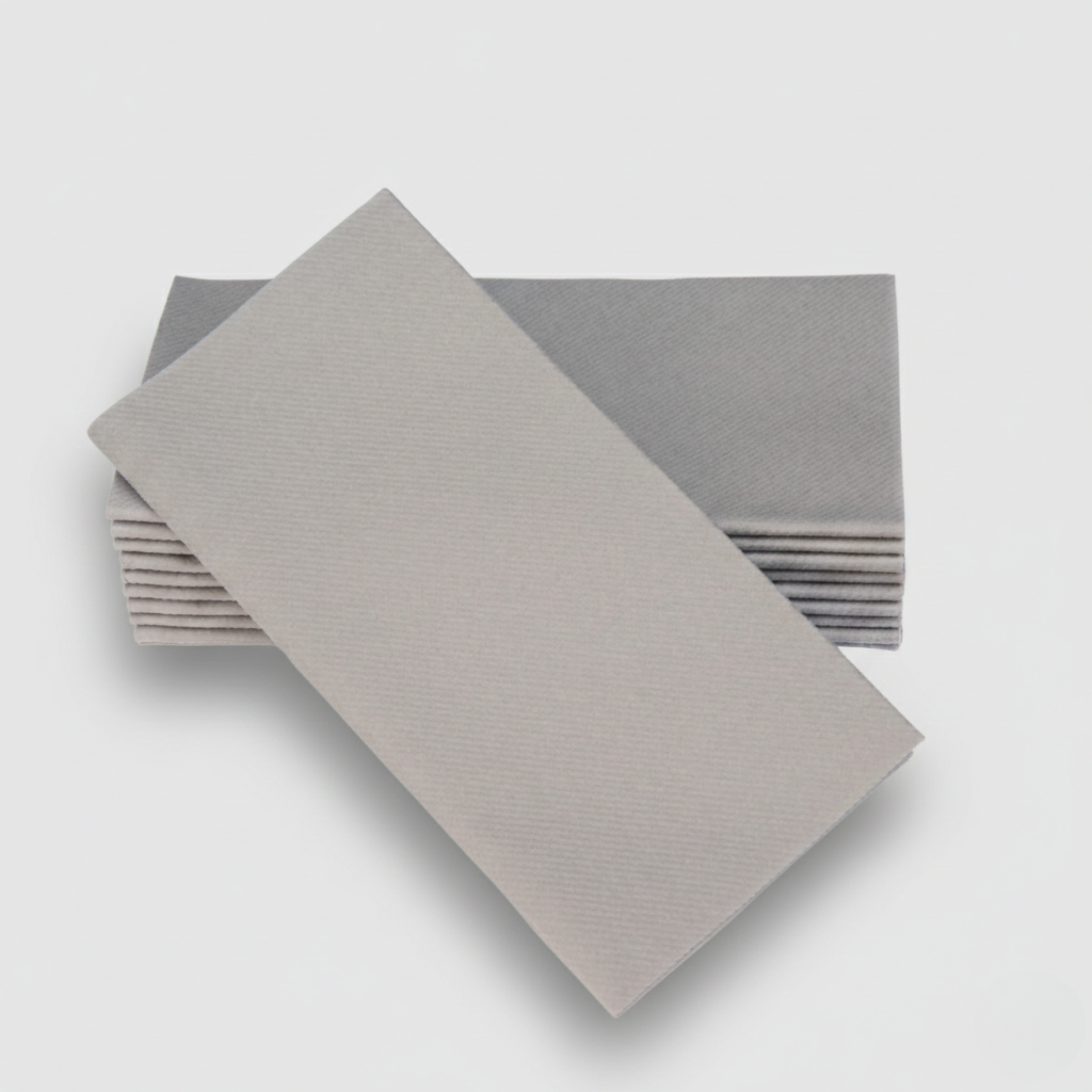 Grey SimuLinen dinner napkin