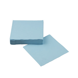 SimuLinen Light Blue Cocktail Napkins