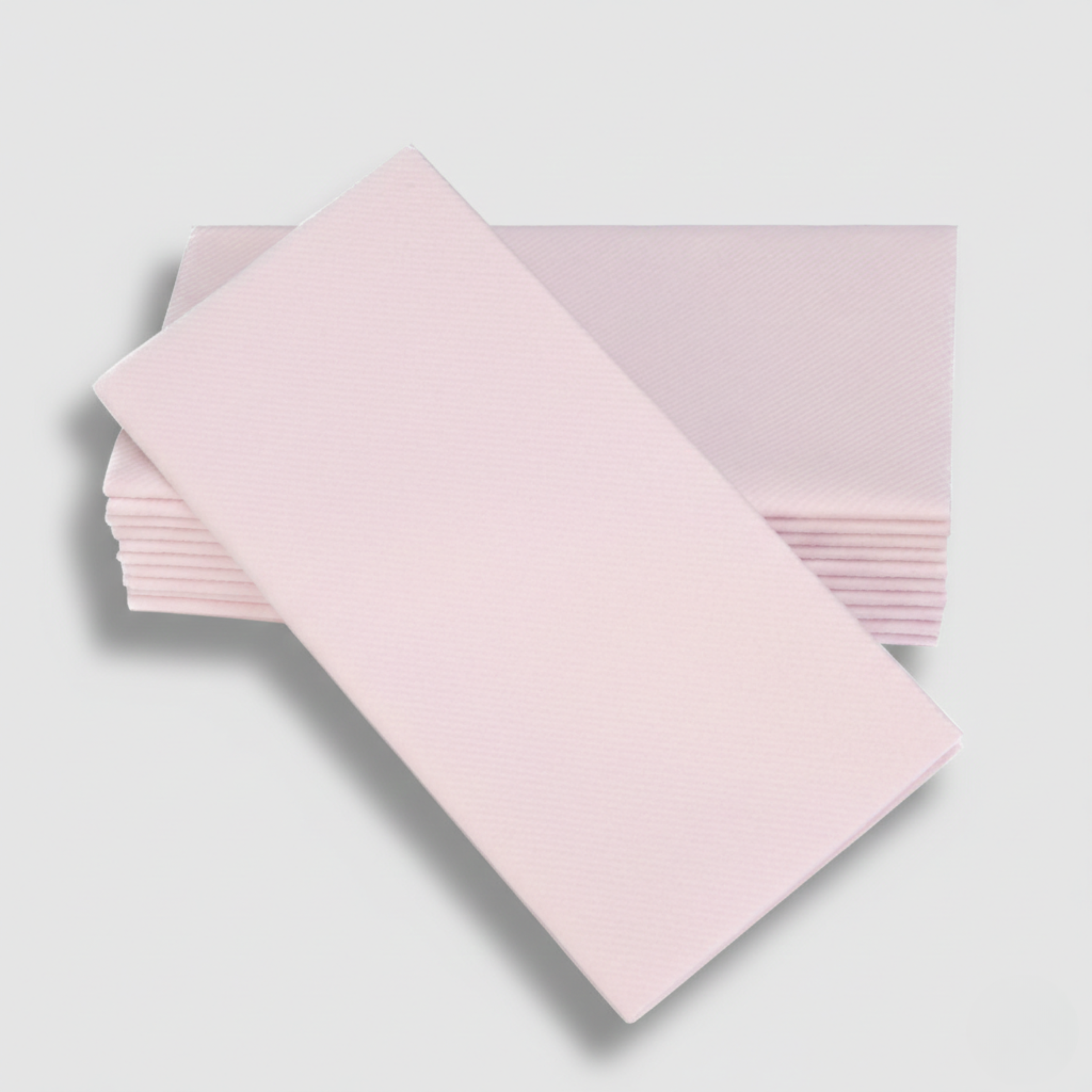 Light pink SimuLinen dinner napkin