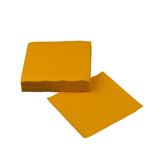SimuLinen Orange Cocktail Napkins