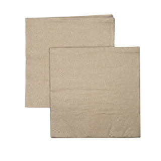 13"x13" SimuLinen Simplicity Collection - 3-Ply - Champagne Gold **FINAL SALE**
