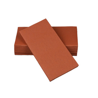 SimuLinen Terracotta signature disposable luxury paper hand towels.