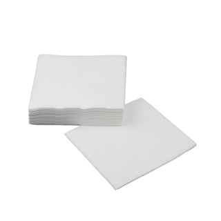 SimuLinen white beverage napkin