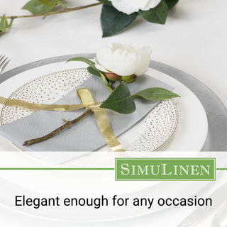 Elegant enough for any occasion.