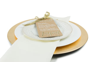 SimuLinen Champagne Flat Pack Unfolded Dinner Napkin