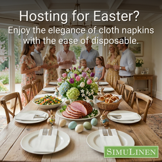 Hopping Into Spring: Elevate Your Easter Table with SimuLinen