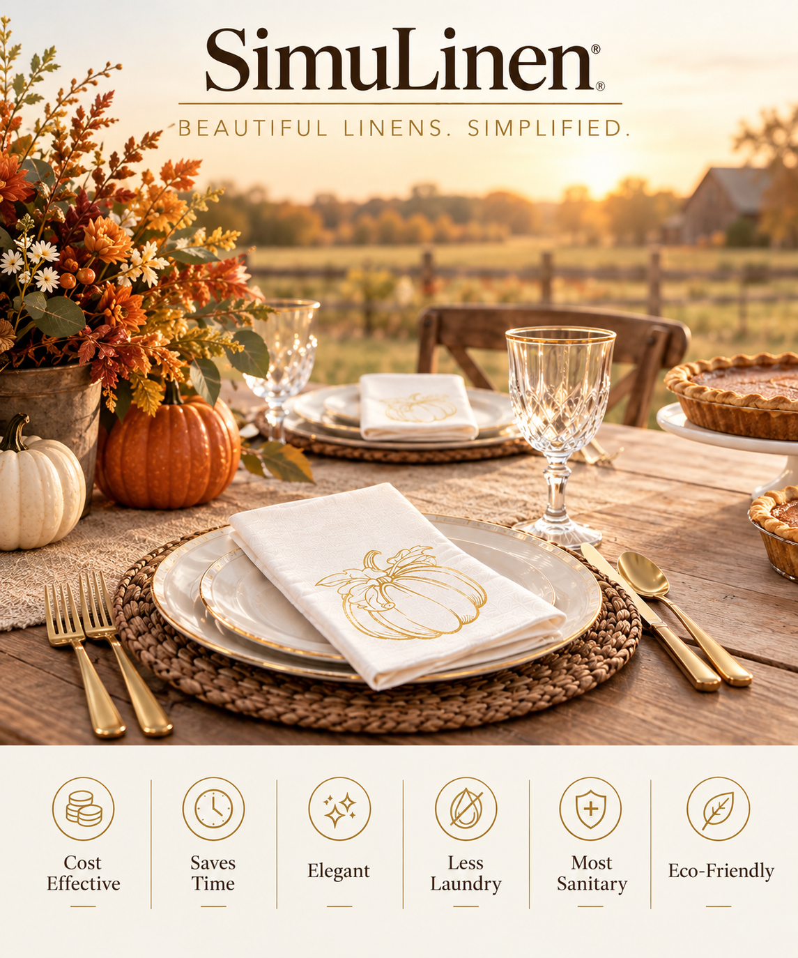 Effortless Elegance for Every Gathering