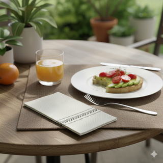 Hosting Large Gatherings Without the Stress of Cleanup: Your Secret Weapon for Effortless Entertaining (Featuring Simulinen Dinner Napkins)