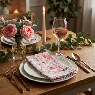 The Art of the At-Home Anniversary: Setting a Romantic Table with SimuLinen