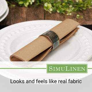 Looks and feels like real fabric.
