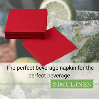 The perfect beverage napkin for the perfect beverage.