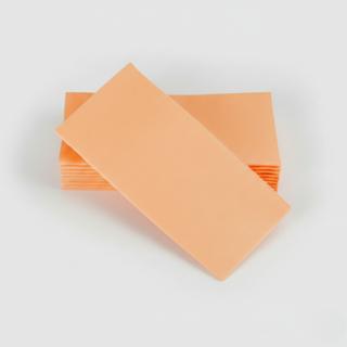 16"x16" SimuLinen Signature Color Collection - Orange Apricot