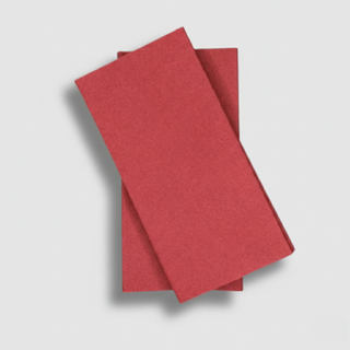 16"x16" SimuLinen Signature Color Collection - Burgundy Red