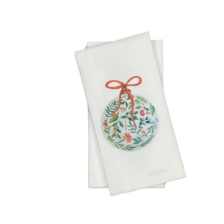 12"x17" SimuLinen Signature Christmas Guest Towels