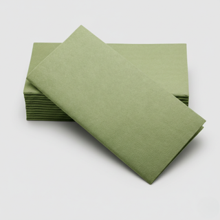 16"x16" SimuLinen Signature Color Collection - Olive Green