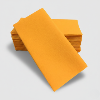 16"x16" SimuLinen Signature Color Collection - Orange Curry