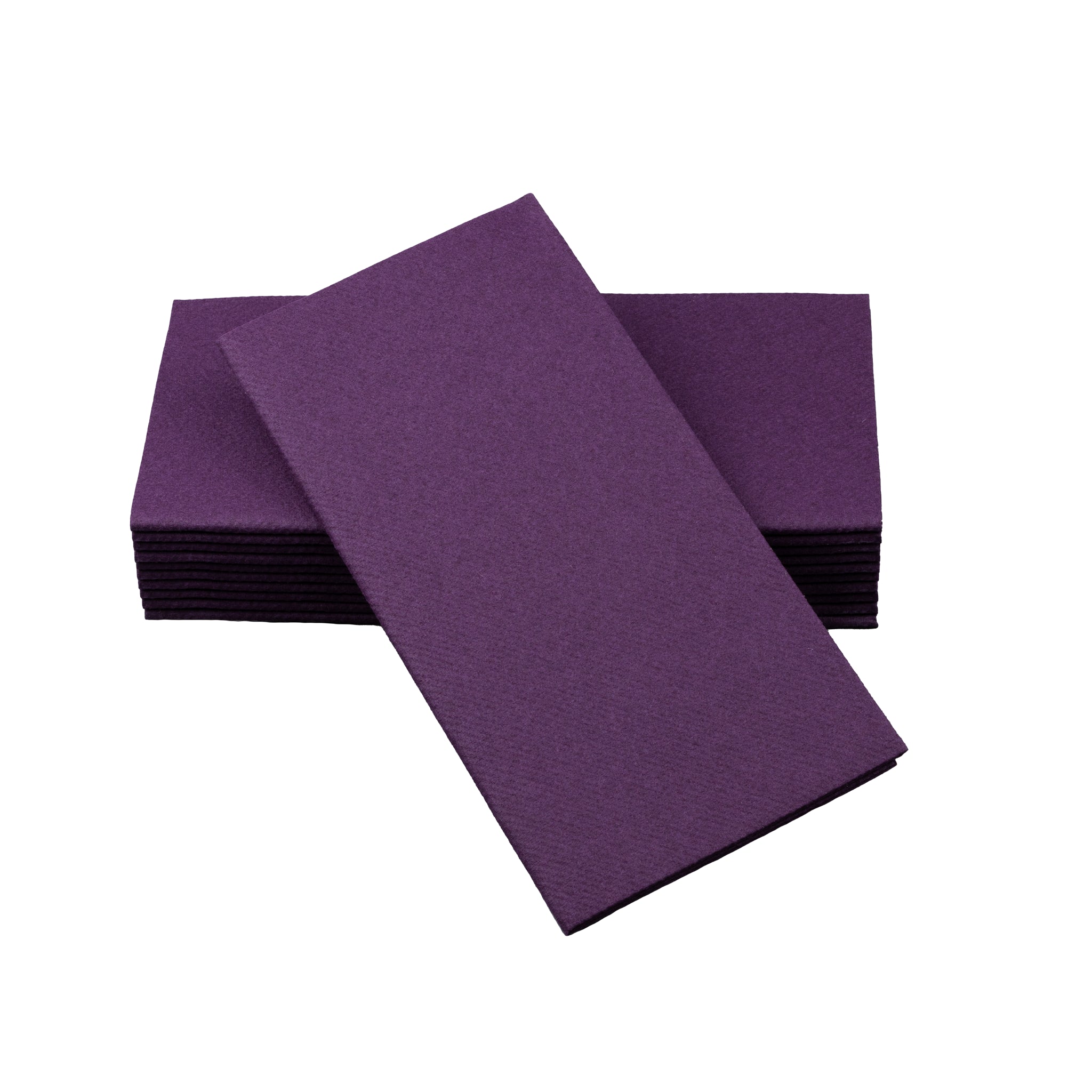 PLUM Cloth Like Colour Napkins 16x16" / Sample Pack (25 count) *Final Sale*