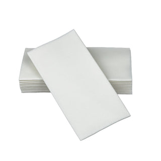 SimuLinen Pocket White dinner napkins