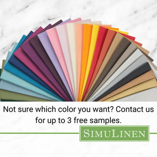 Not sure which color you want? Contact us for up to 3 free samples.
