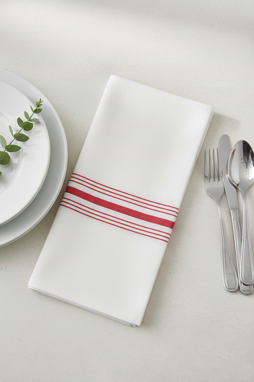 Close-up place setting