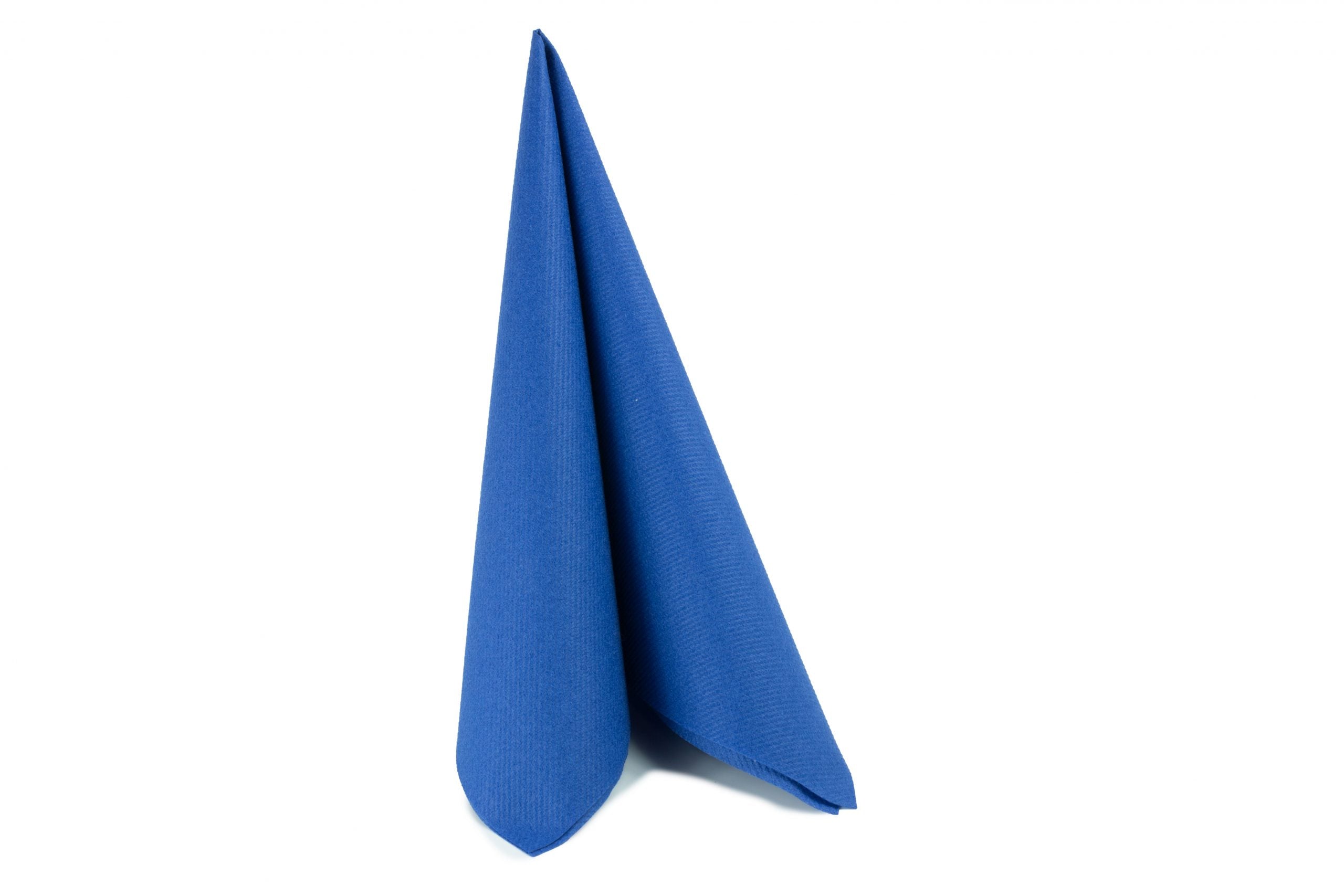 SimuLinen Blue Flat Pack Unfolded Dinner Napkin